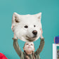 Animals: Samoyed Foam Core Cutout - Big Head