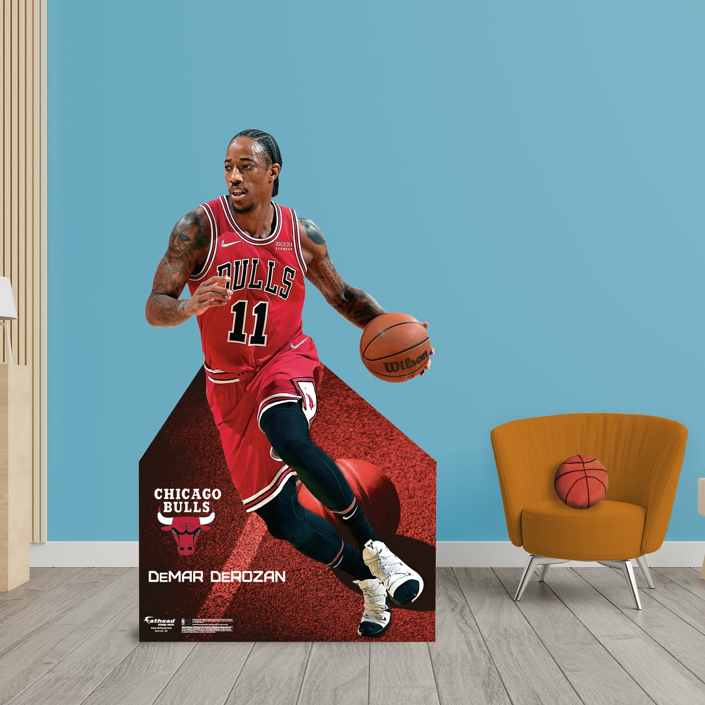 Chicago Bulls: DeMar DeRozan Life-Size Foam Core Cutout - Officially Licensed NBA Stand Out