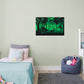 Jungle:  Green Light Mural        -   Removable Wall   Adhesive Decal