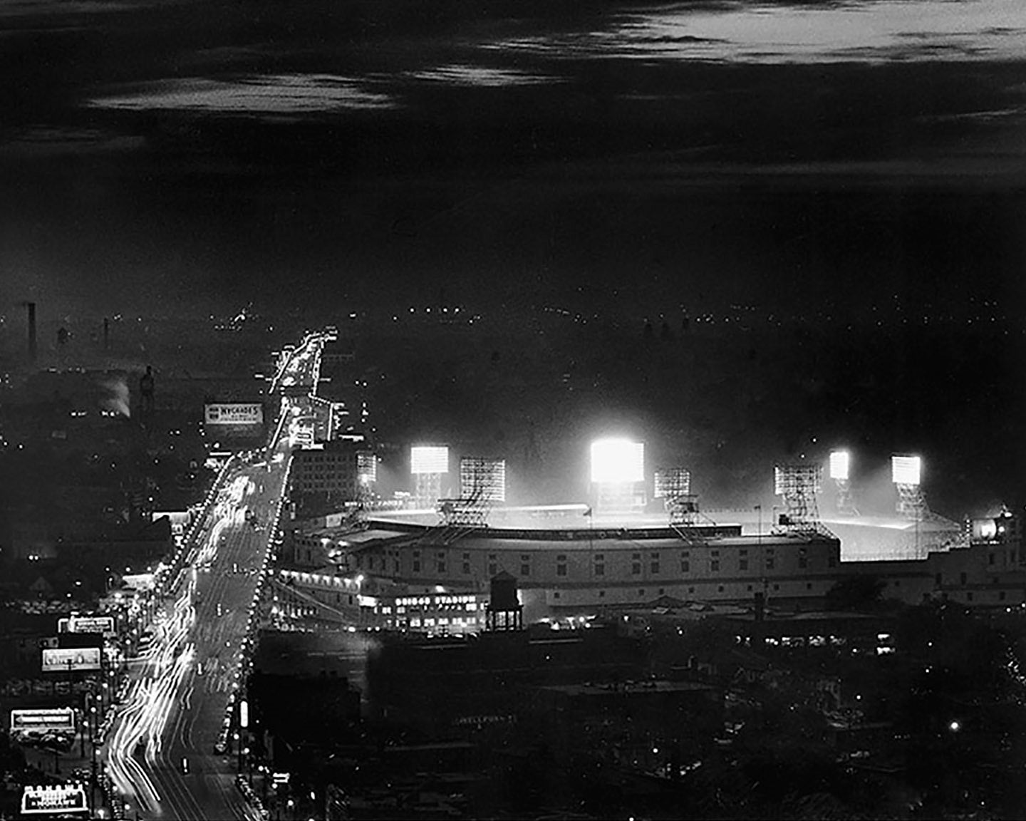 Briggs Stadium (June 15, 1948) - Officially Licensed Detroit News Magnet