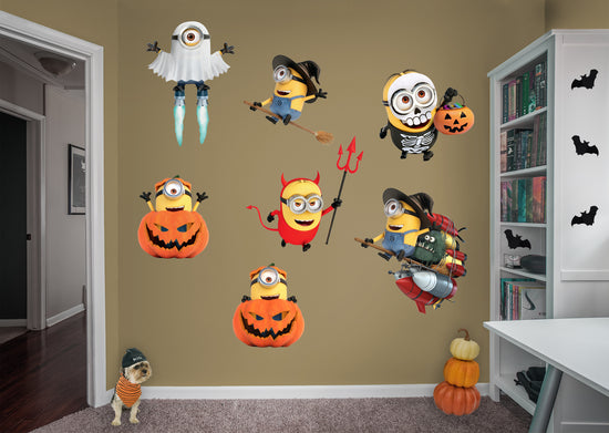 Despicable Me: Minions Costumes Collection        - Officially Licensed NBC Universal Removable     Adhesive Decal