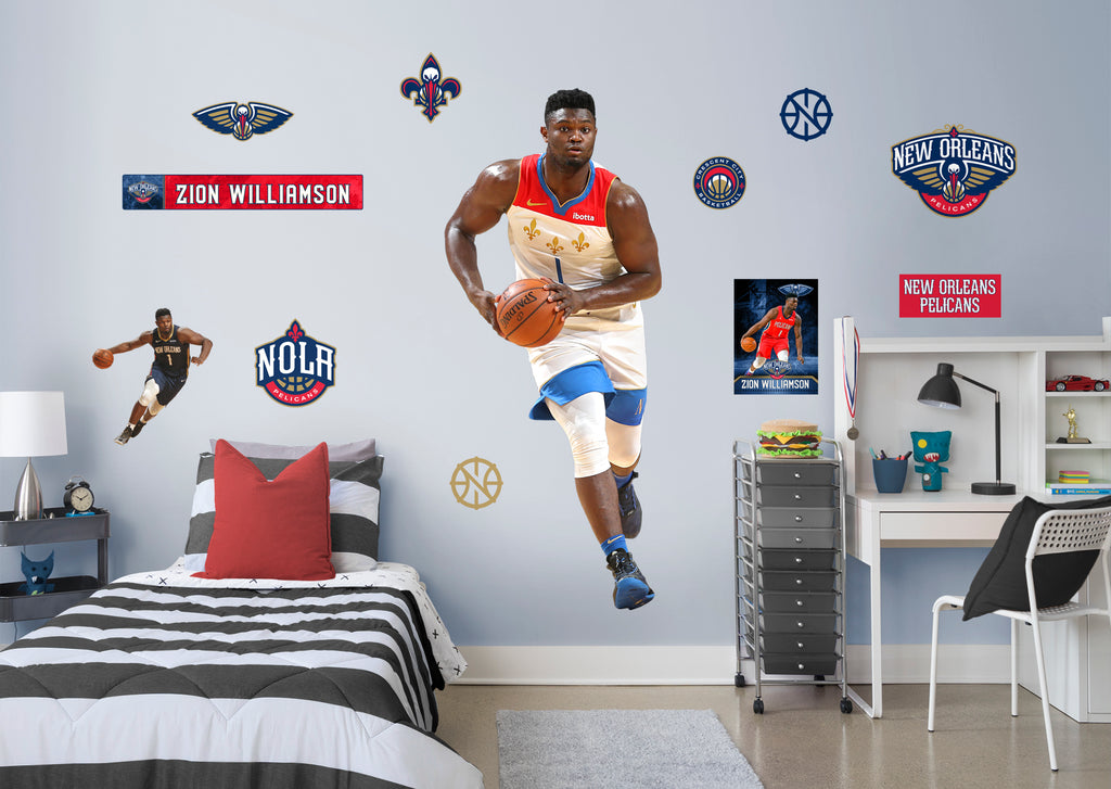 Life-Size Athlete + 11 Decals (32"W x78"H)