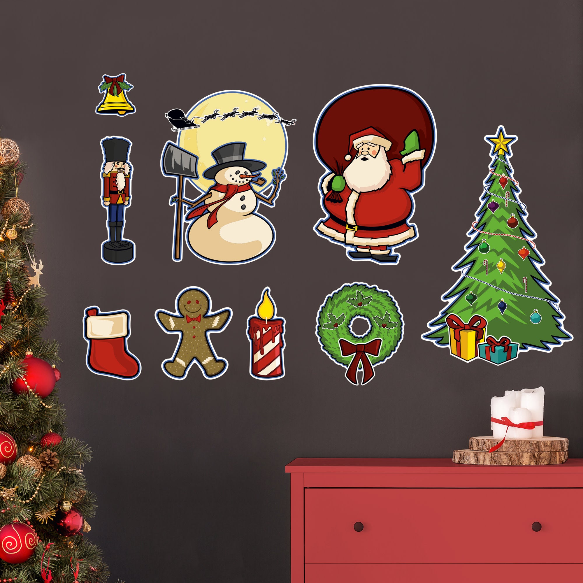Christmas: Icon Collection: X - Removable Vinyl Decal – Fathead