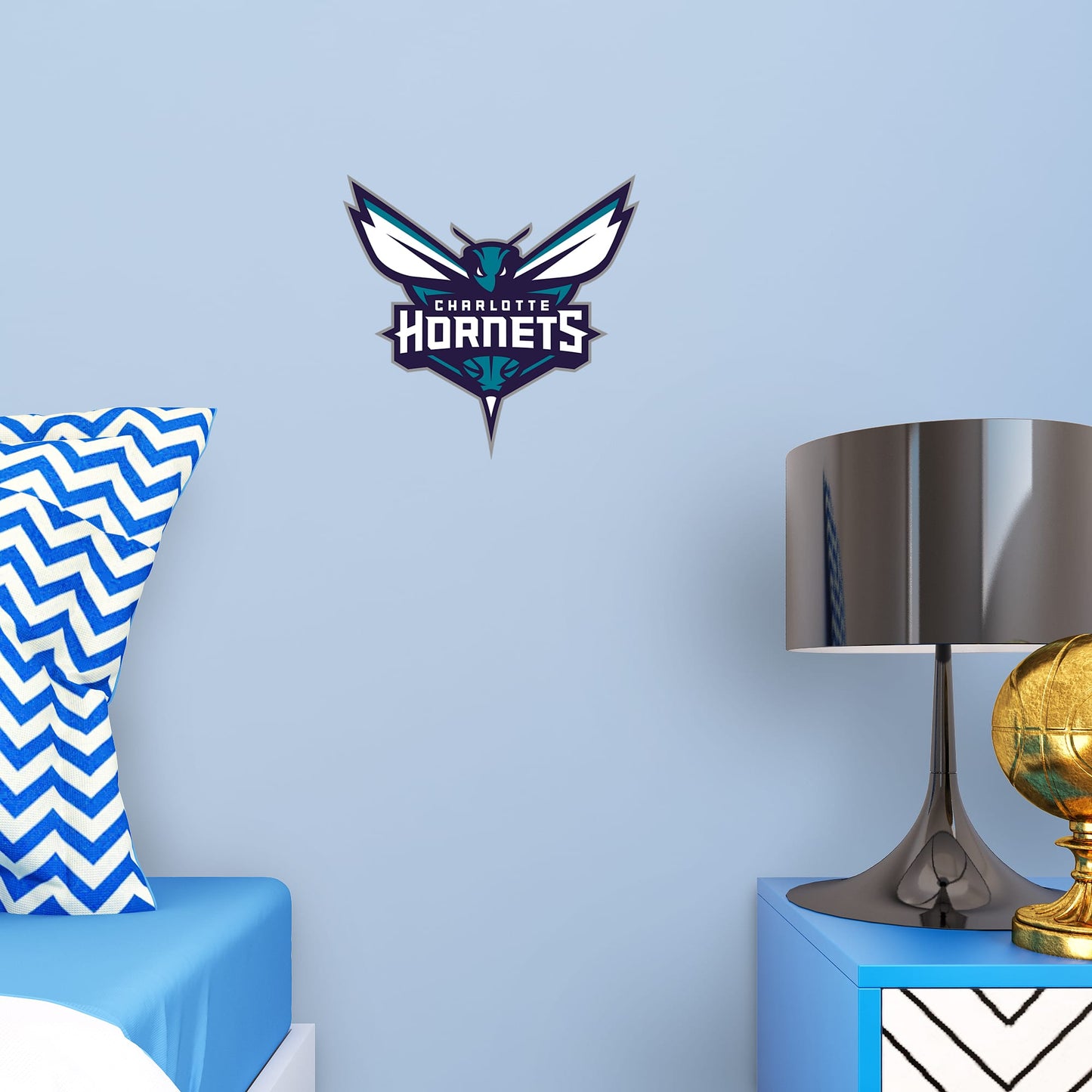Charlotte Hornets: Logo - Officially Licensed NBA Removable Wall Decal