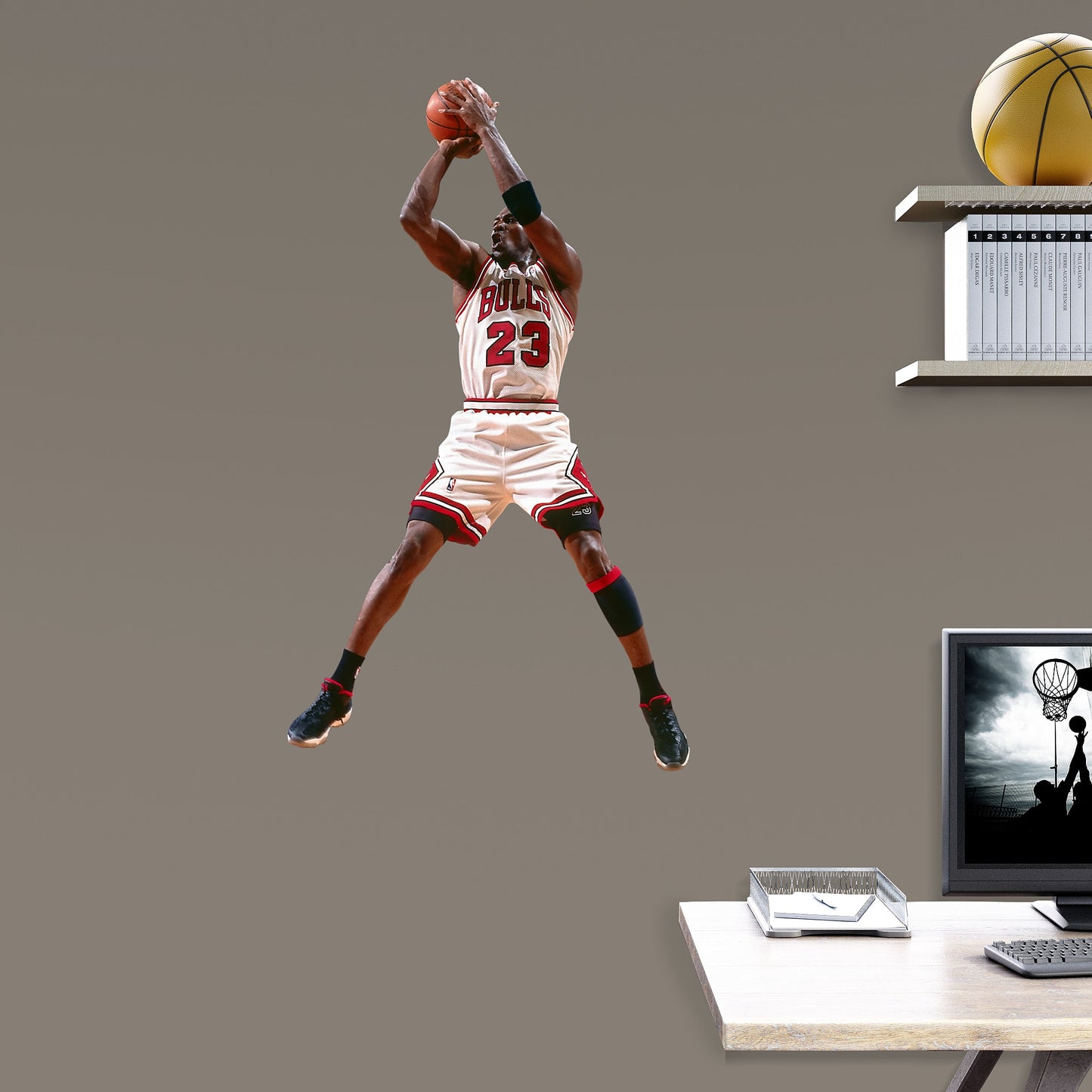 Michael Jordan: Jumper - Officially Licensed NBA Removable Wall Decal