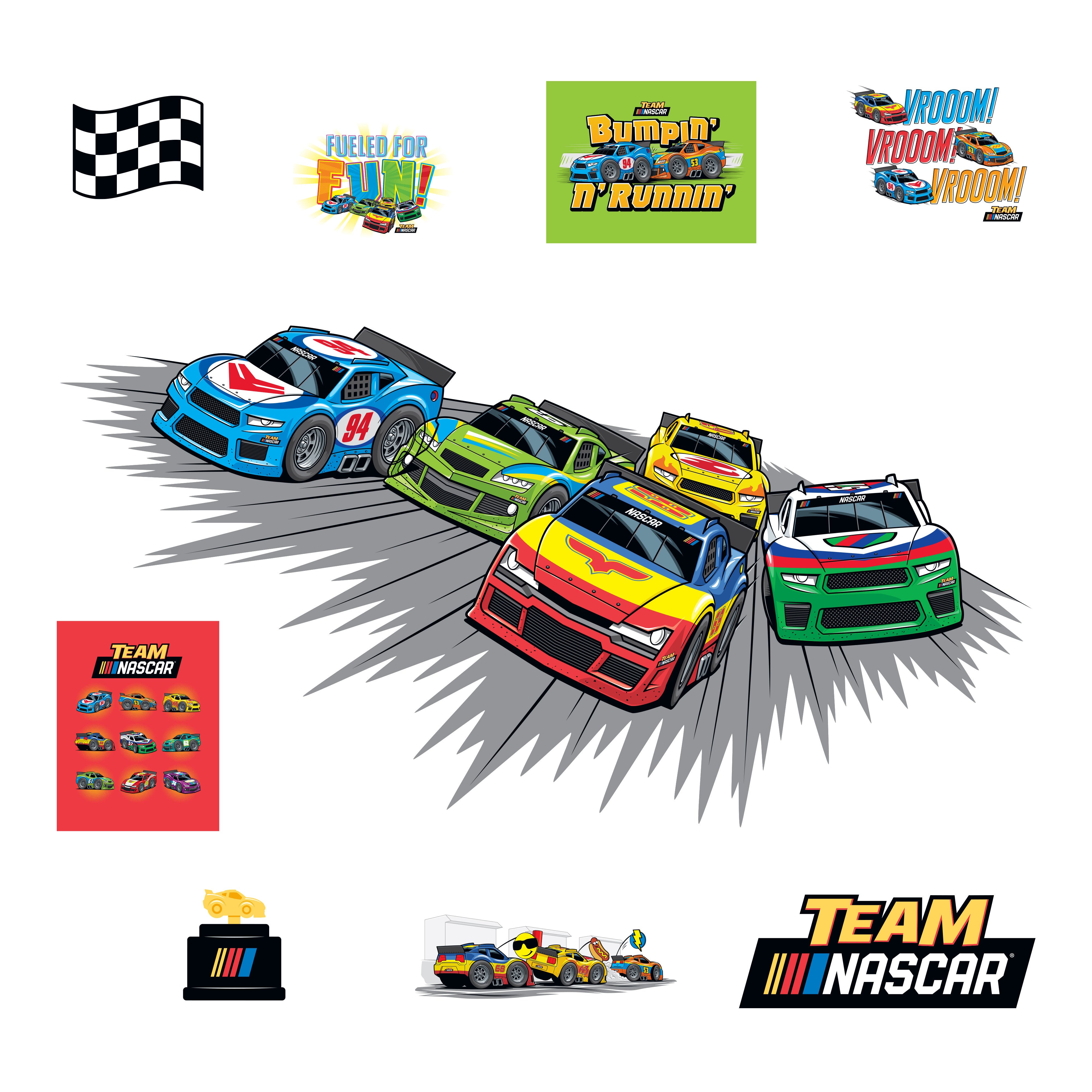 Real Rookie Racing Offical Logo Rookies Racing Group - RealBig Collection - Official NASCAR - Reusable ...