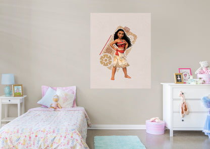 Moana:  Artwork Mural        - Officially Licensed Disney Removable Wall   Adhesive Decal