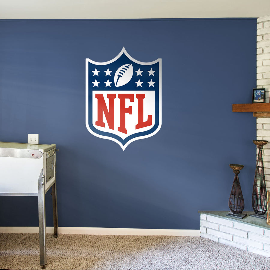 NFL Logo - RealBig Logo Collection - Official NFL - Reusable Vinyl Wall Decals #1