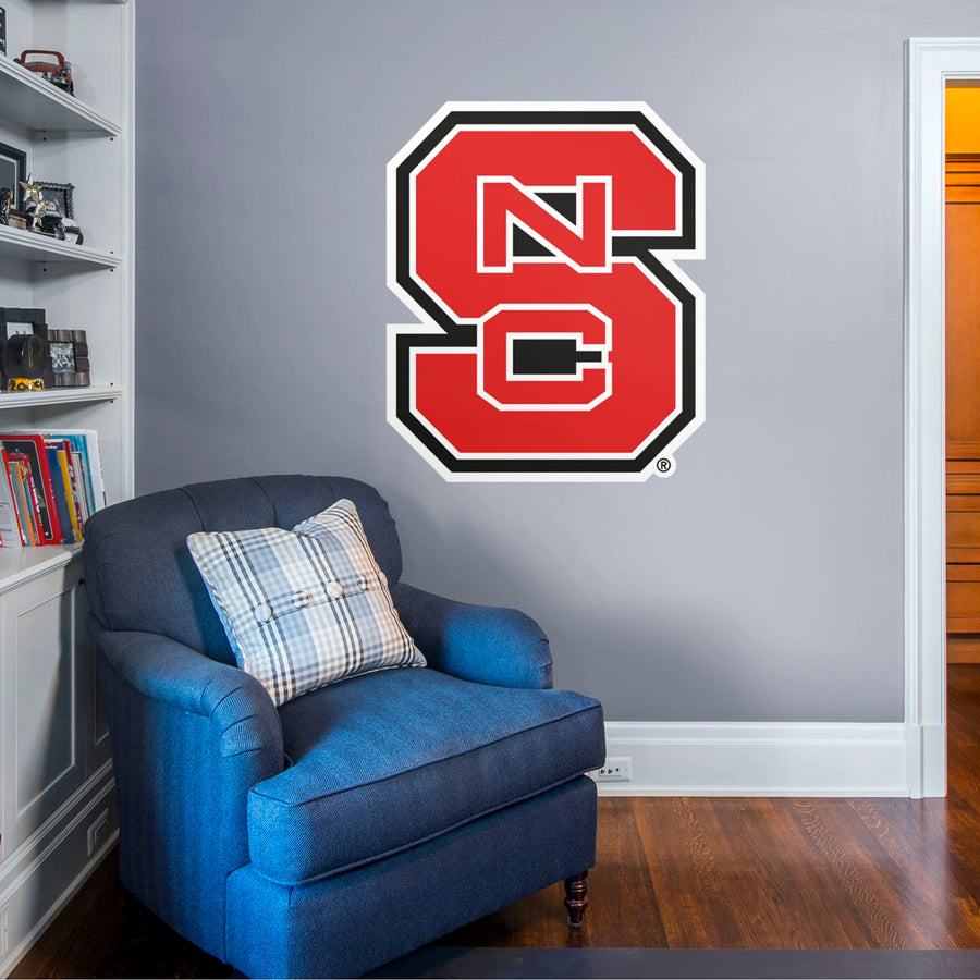 North Carolina State Wolfpack - RealBig Logo Collection - Official NCAA - Reusable Vinyl Wall Decals