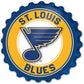 St. Louis Blues: Bottle Cap Wall Sign - The Fan-Brand