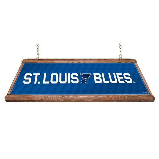 St. Louis Blues: Premium Wood Pool Table Light - The Fan-Brand