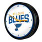 St. Louis Blues: Retro Lighted Wall Clock - The Fan-Brand