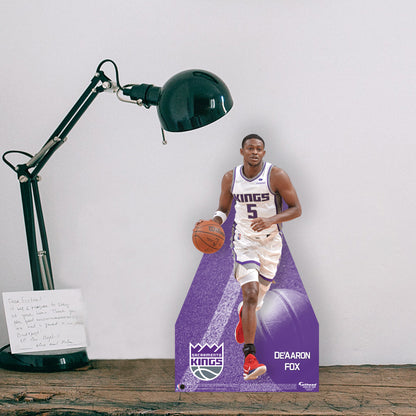 Sacramento Kings: De'Aaron Fox Cutout - NBA Stand Out 39W x 77H