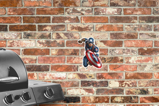 Captain America: Captain America Flying        - Officially Licensed Marvel    Outdoor Graphic