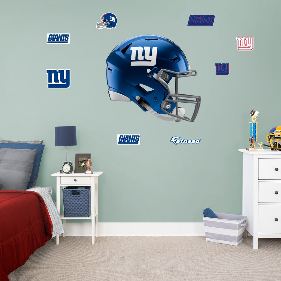 New York Giants - RealBig Helmet Collection - Official NFL - Reusable Vinyl Wall Decals #2