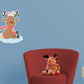 Christmas: Rudolph Die-Cut Character - Removable Adhesive Decal