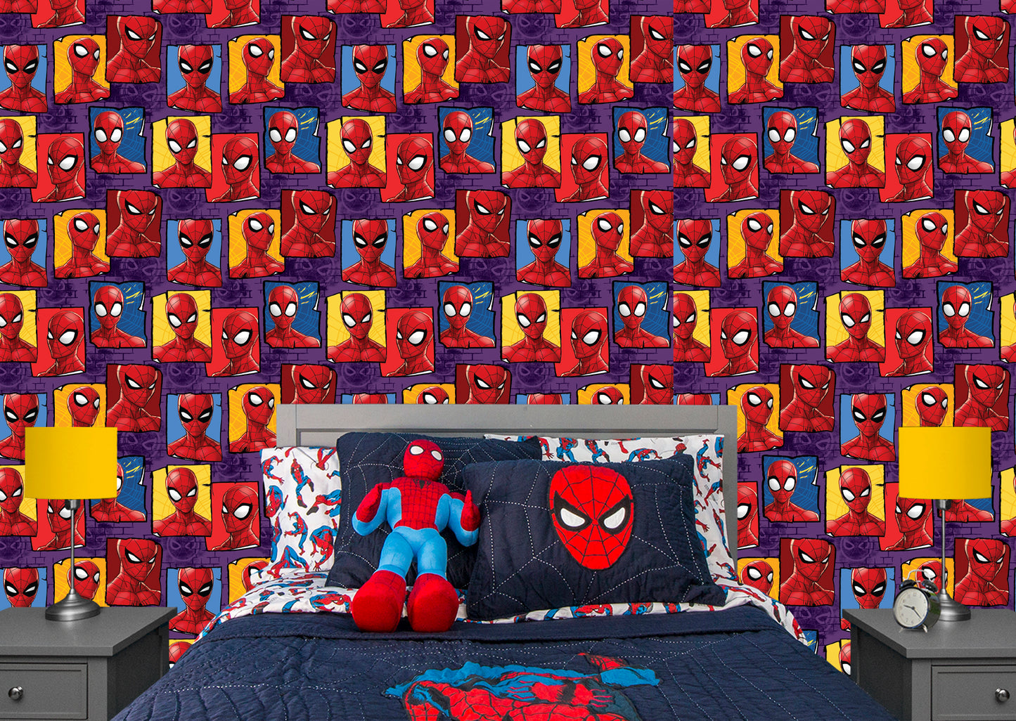 Spider-Man:          - Officially Licensed Marvel  Peel & Stick Wallpaper