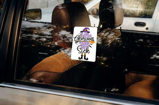 Halloween:  Another Glorious Morning Window Clings        -   Removable Window   Static Decal