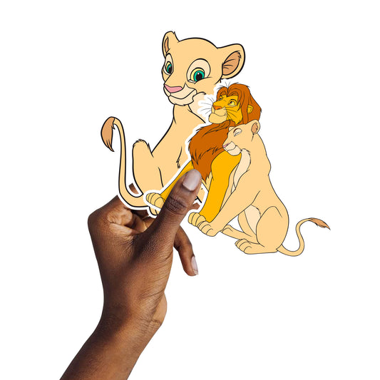 Sheet of 4 -Lion King: Nala Minis        - Officially Licensed Disney Removable Wall   Adhesive Decal