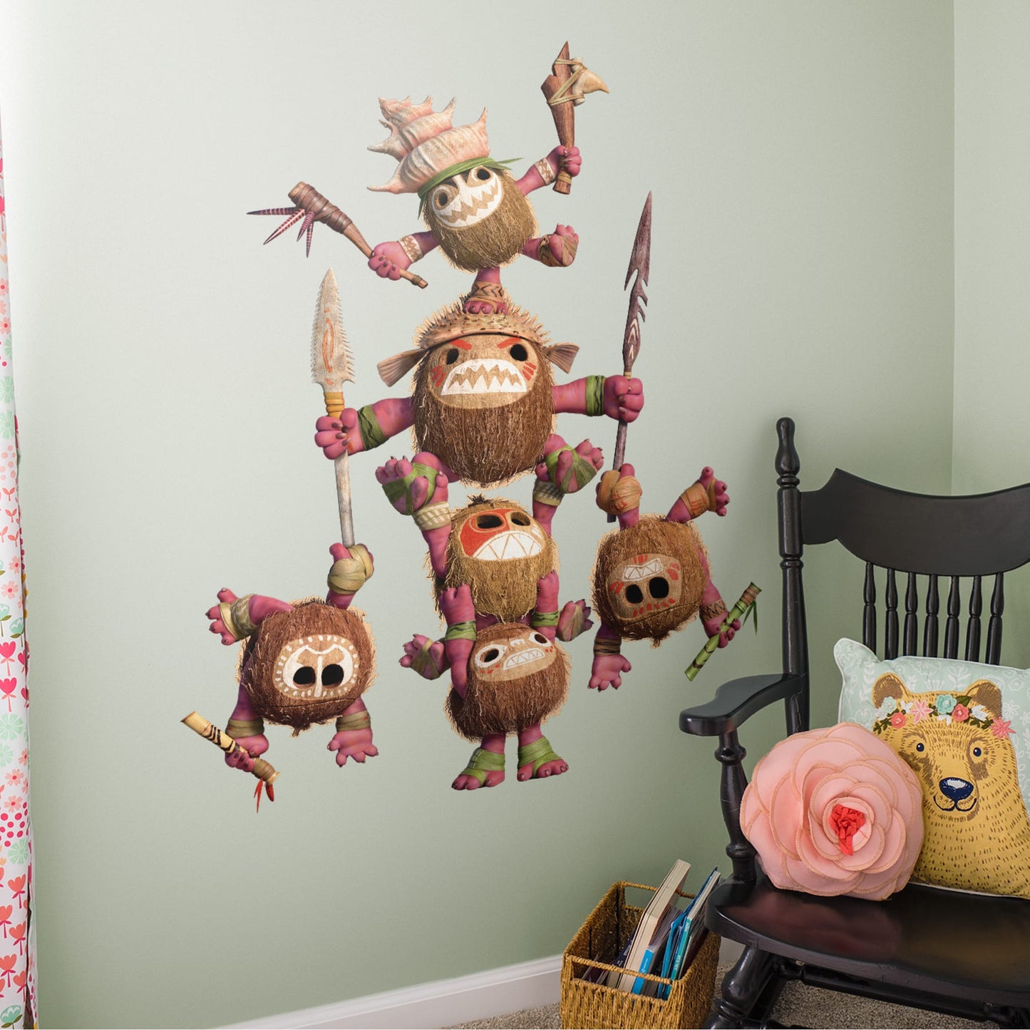 Moana: Kakamora Warriors - Officially Licensed Disney Removable Wall Decal