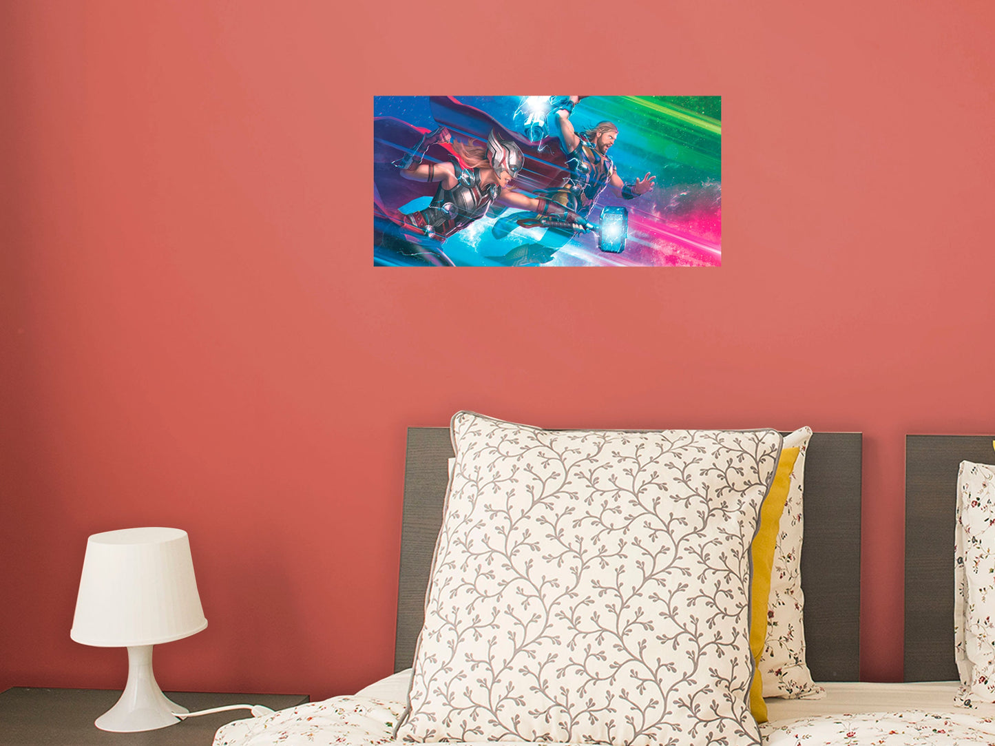 THOR: Love and Thunder: Light Streaks Mural - Officially Licensed Marvel Removable Adhesive Decal