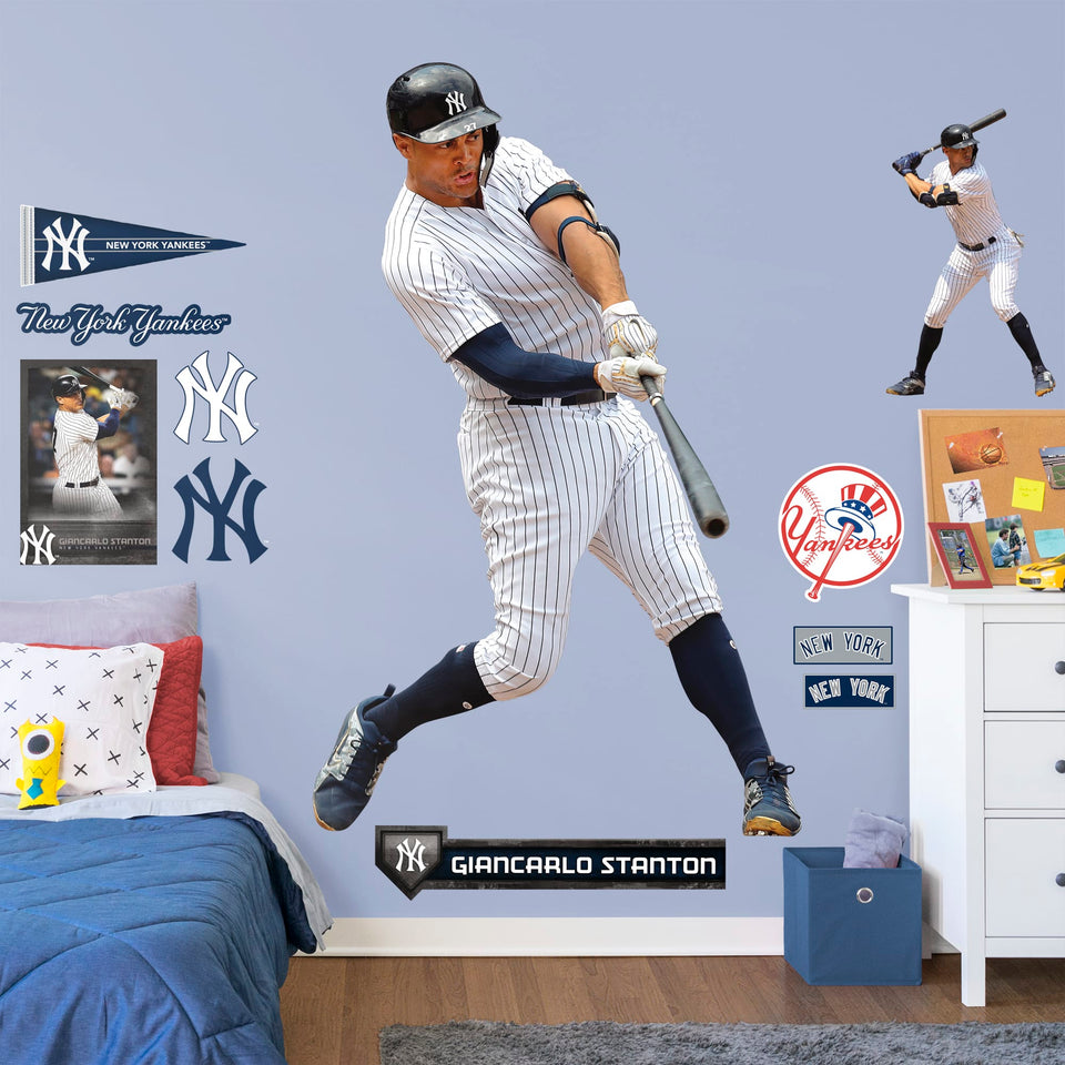 Life-Size Athlete + 12 Decals (49"W x 78"H)