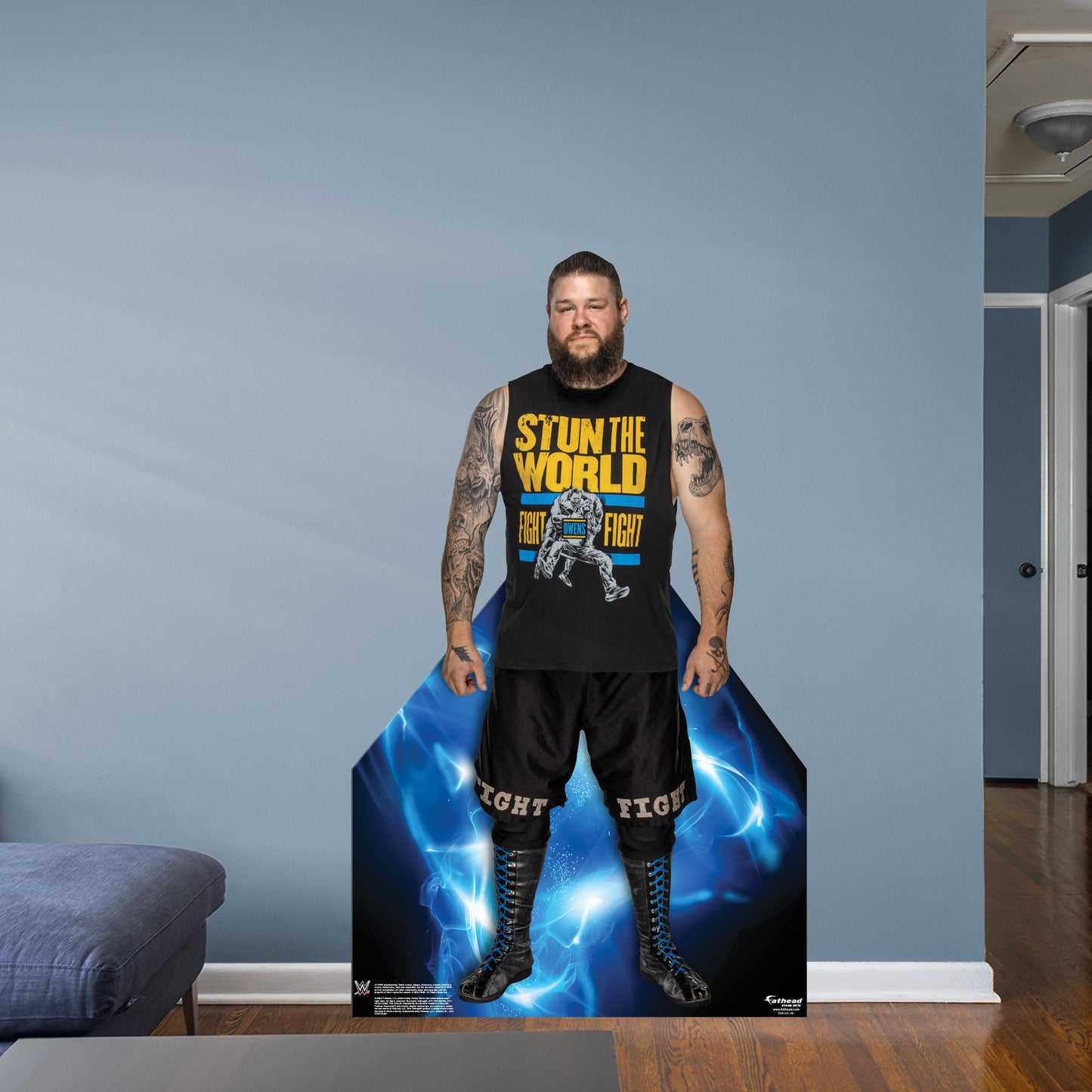 Kevin Owens 2021   Foam Core Cutout  - Officially Licensed WWE    Stand Out