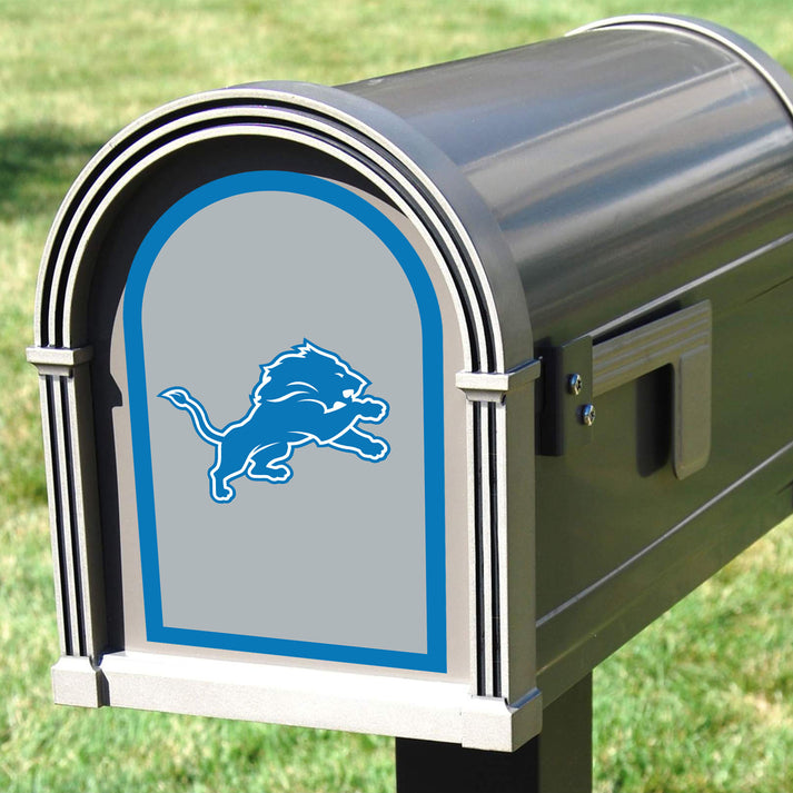 Detroit Lions Mailbox Logo Officially Licensed NFL Outdoor Graphic