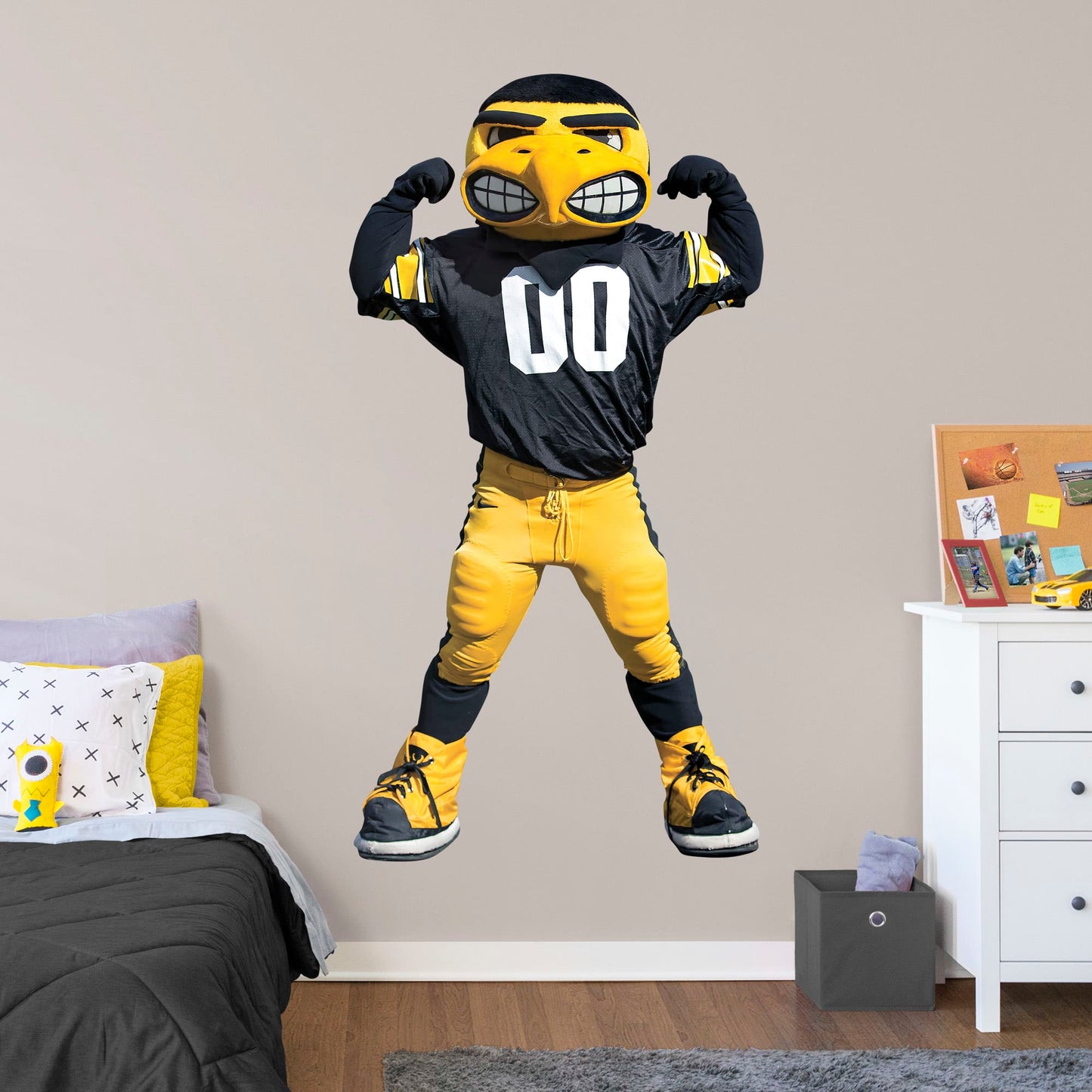 Life-Size Character + 1 Decal (40"W x 77"H)