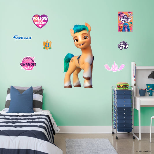 My Little Pony Movie 2: Hitch RealBig        - Officially Licensed Hasbro Removable     Adhesive Decal