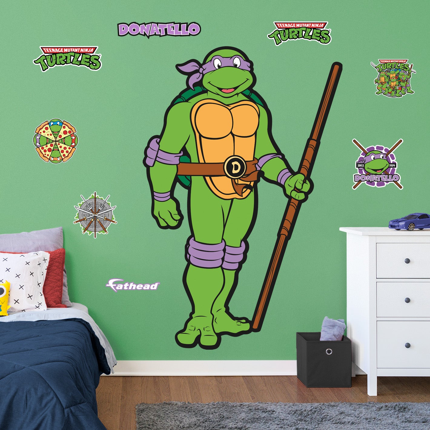 Life-Size Character +8 Decals  (50"W x 76"H) 