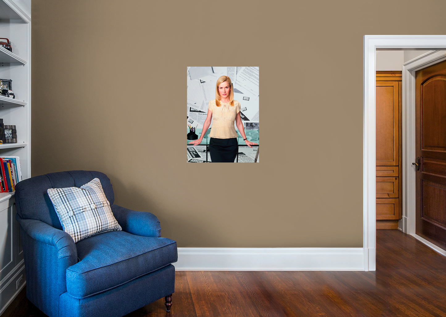 The Office: Angela Mural        - Officially Licensed NBC Universal Removable Wall   Adhesive Decal