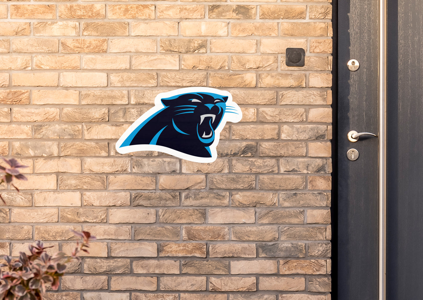 Carolina Panthers:  Alumigraphic Logo        - Officially Licensed NFL    Outdoor Graphic