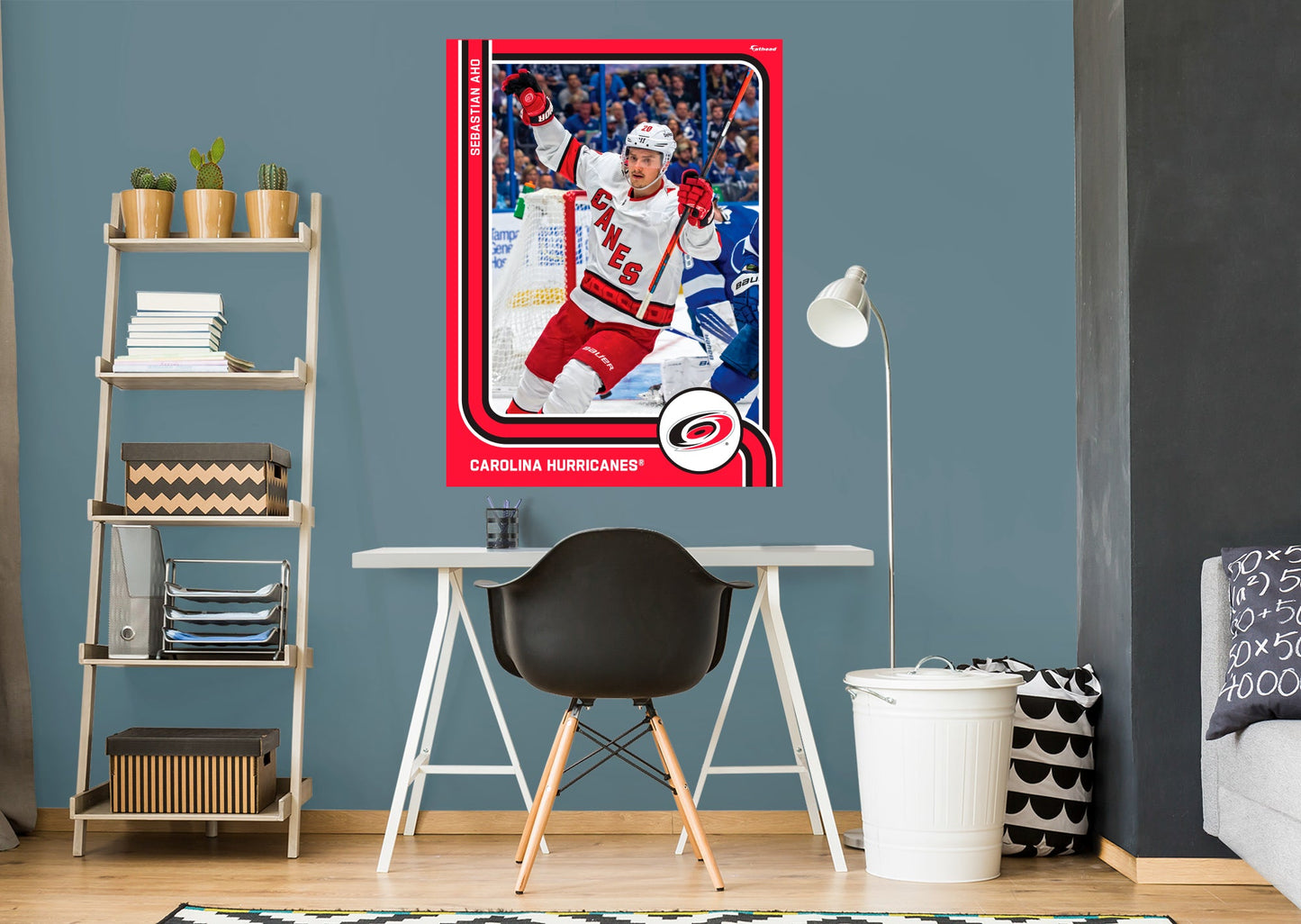 Carolina Hurricanes: Sebastian Aho Poster - Officially Licensed NHL Removable Adhesive Decal