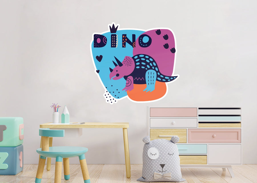 Dinosaurs:  Dino Icon        -   Removable Wall   Adhesive Decal