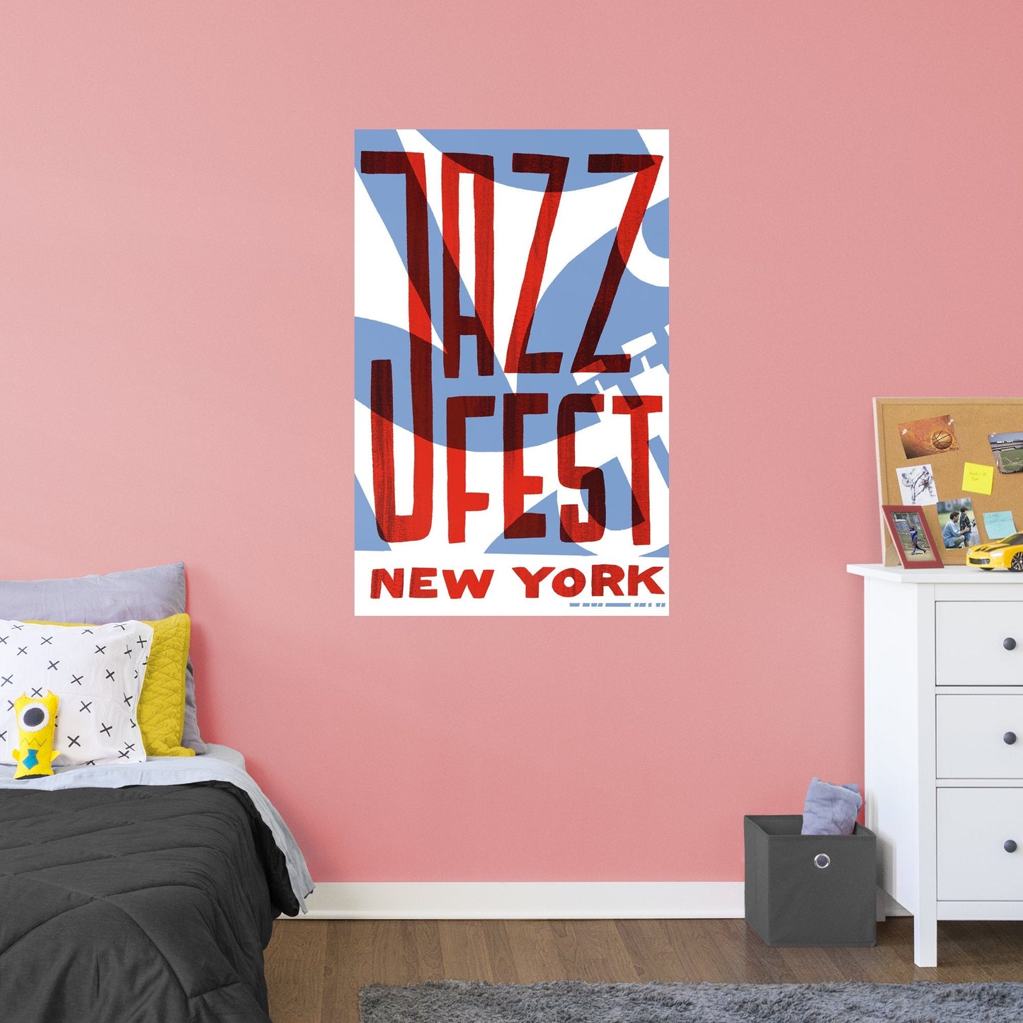 Soul Movie:  Jazz Fest New York Mural        - Officially Licensed Disney Removable Wall   Adhesive Decal