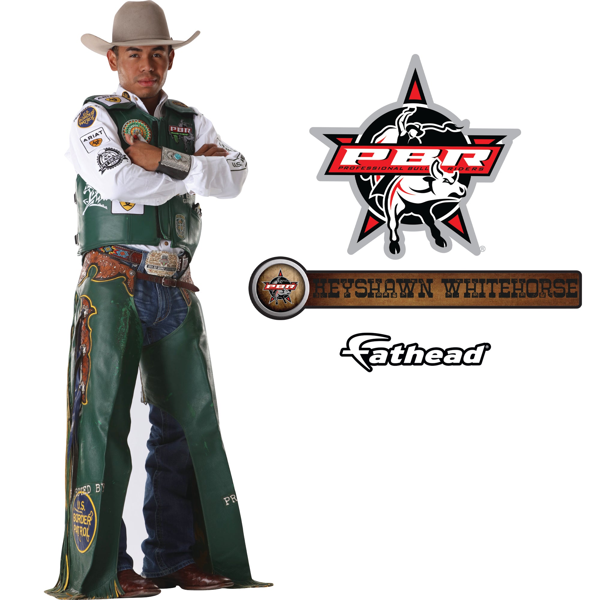 PBR: Keyshawn Whitehorse RealBig - Officially Licensed Pro Bull Riding ...