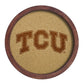 TCU Horned Frogs: "Faux" Barrel Framed Cork Board - The Fan-Brand
