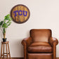 TCU Horned Frogs: "Faux" Barrel Top Sign - The Fan-Brand