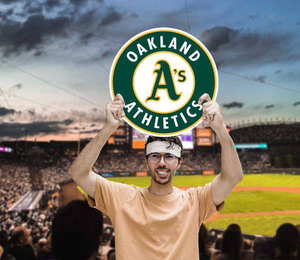 Oakland Athletics: 2021 Logo Foam Core Cutout - Officially Licensed ML –  Fathead