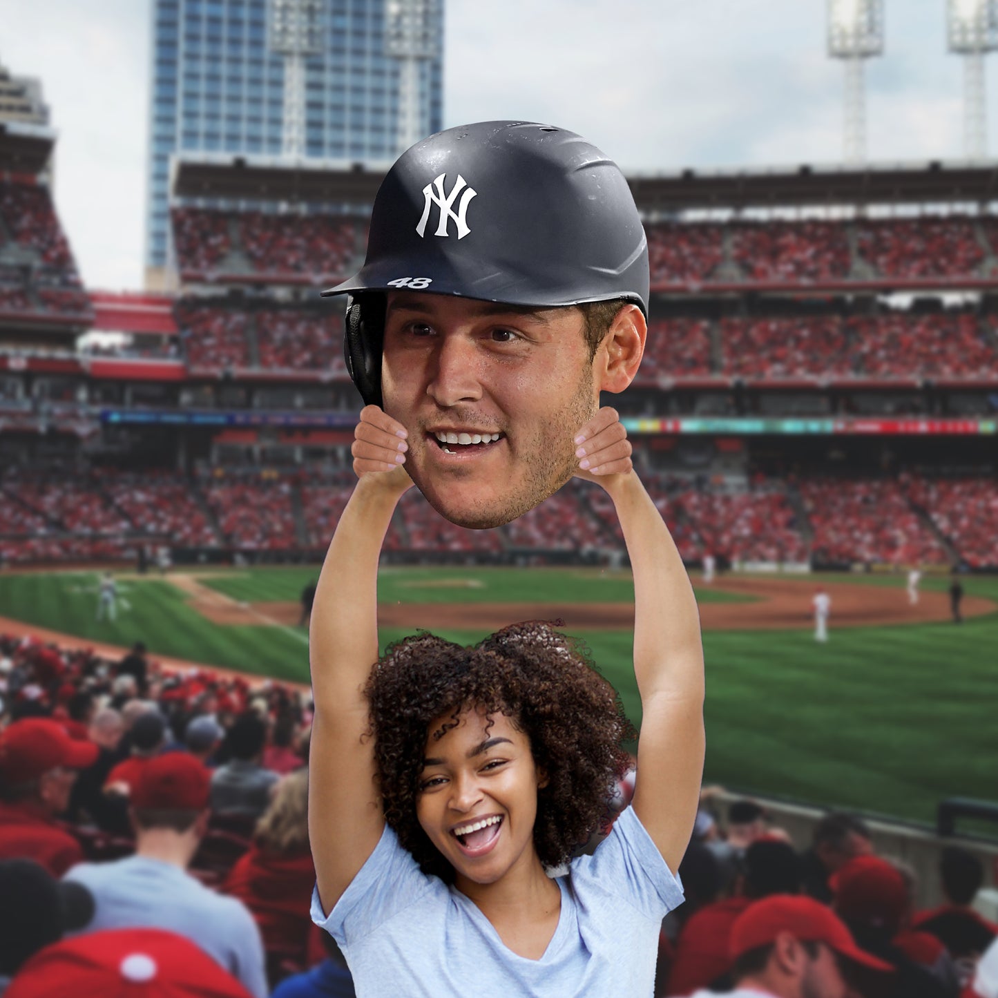 New York Yankees: Anthony Rizzo    Foam Core Cutout  - Officially Licensed MLB    Big Head