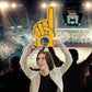 Golden State Warriors: Foamcore Foam Finger Foam Core Cutout - Officially Licensed NBA Big Head
