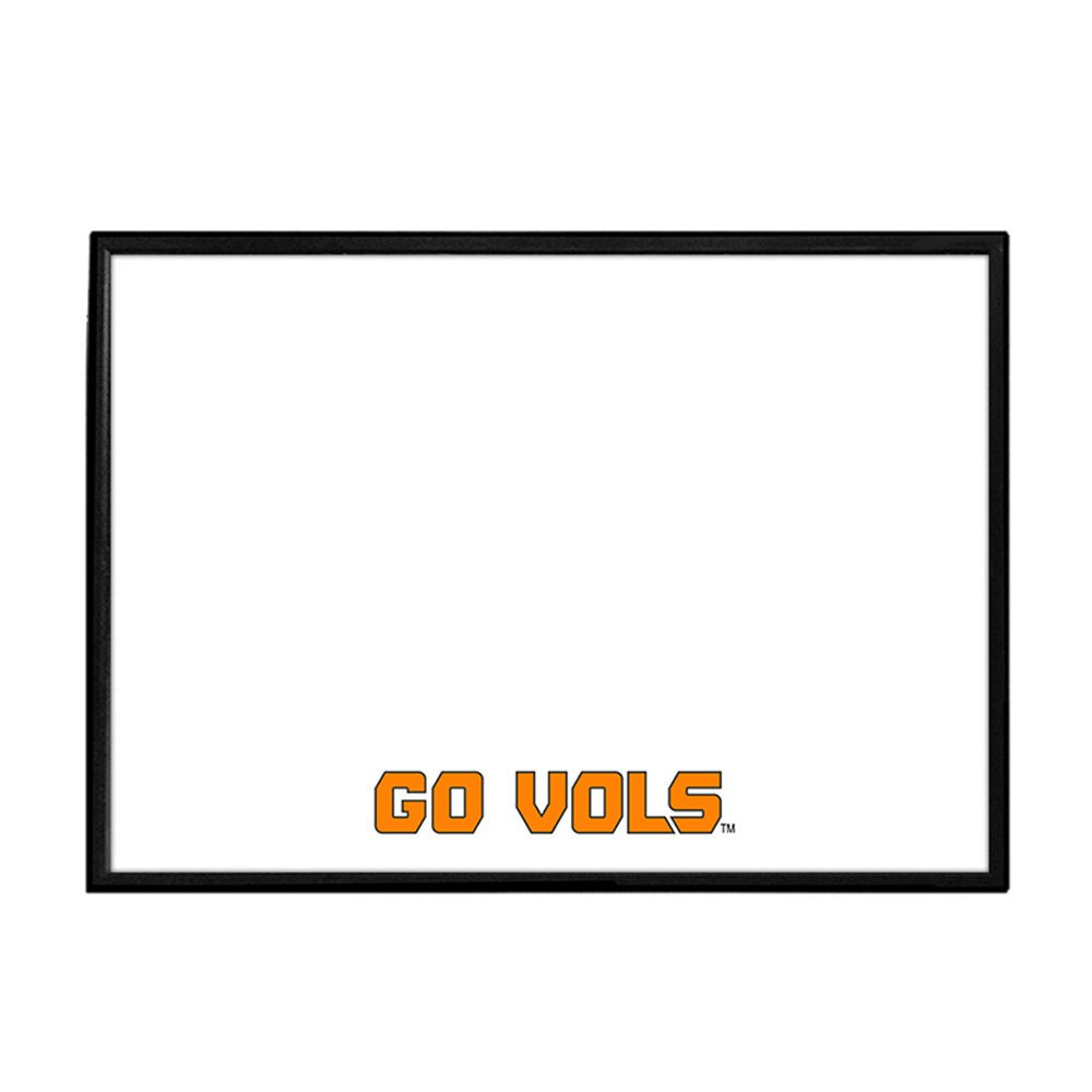 Tennessee Volunteers: Go Vols - Framed Dry Erase Wall Sign - The Fan-Brand