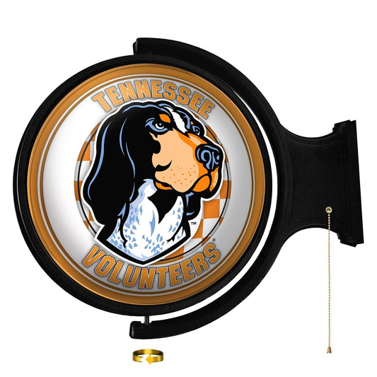 Tennessee Volunteers: Mascot - Original Round Rotating Lighted Wall Sign - The Fan-Brand