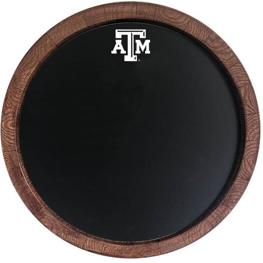 Texas A&M Aggies: Chalkboard "Faux" Barrel Top Sign - The Fan-Brand