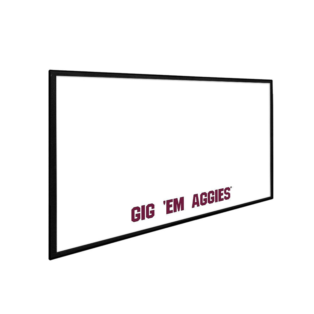  Texas A&M Aggies Poster - Gig 'Em - Officially