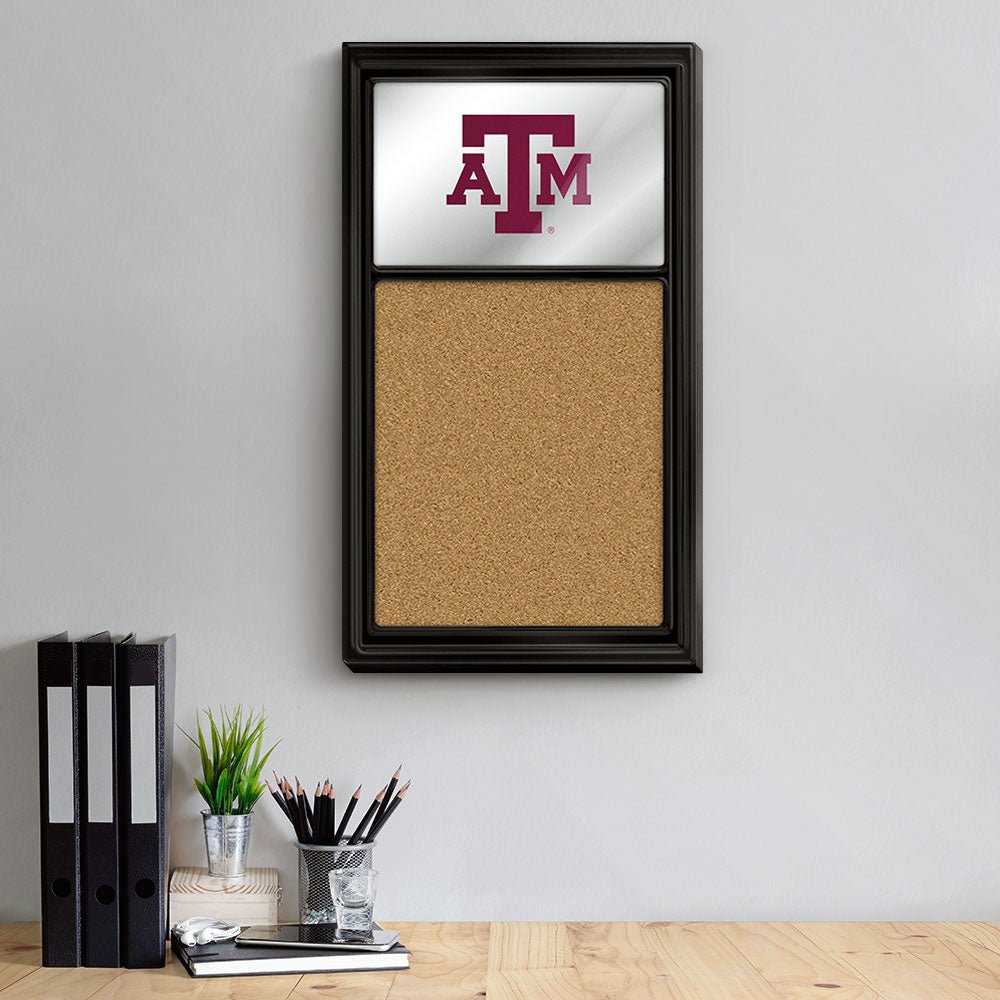 Texas A&M Aggies: Mirrored Cork Note Board - The Fan-Brand
