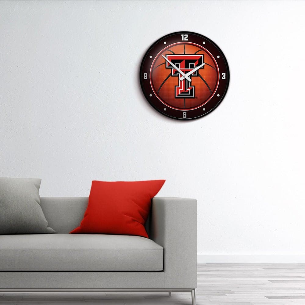 Texas Tech Red Raiders: Basketball - Modern Disc Wall Clock - The Fan-Brand