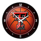 Texas Tech Red Raiders: Basketball - Modern Disc Wall Clock - The Fan-Brand