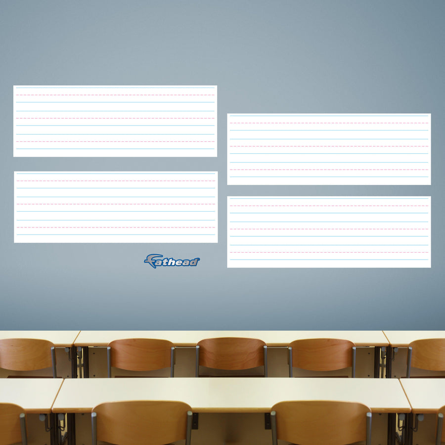 Handwriting Guide - Removable Dry Erase Vinyl Decal